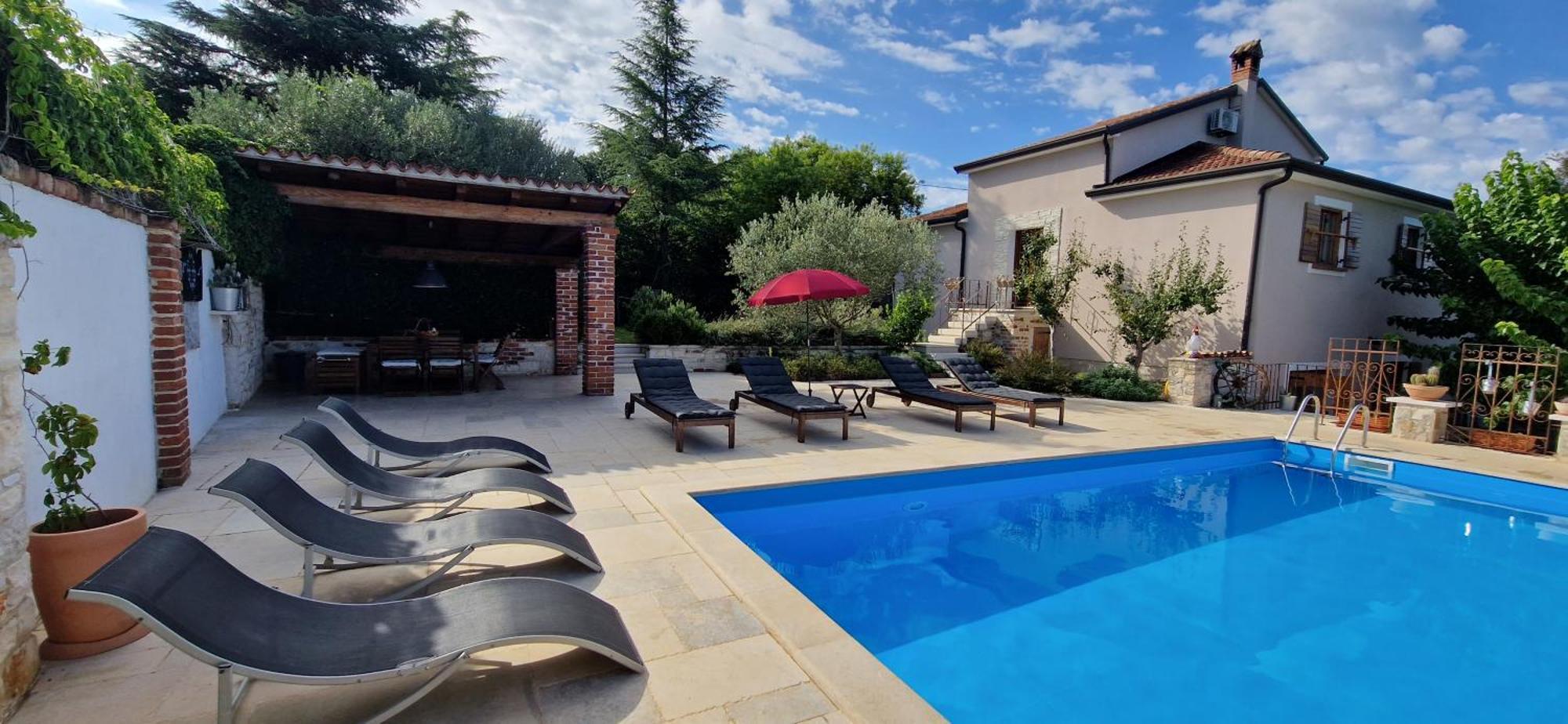 Villa Mimosa Novigrad Istria Buitenkant foto